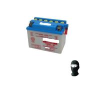 Compatible avec Peugeot Ludix 10 SP Blaster 50 2005-2011 Batterie YUASA YB4L-B 12V / 4AH Batteries pour Moto Scooter SPÉCIFIQUE Excellente QUALITÉ