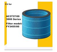Compatible Avec Philips, Purificateur D'air Et Humidificateur AC3737-00, Série 3000, FY3455, FY3455-00(2pcs)