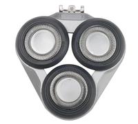 Compatible Avec Philips S5000 S5370 S5571 S5420 S5140 S5078 S5077 S5050 S5082 S5380 S5400 Lames De Rasoir Remplacement Des Têtes De Rasoir Lavables(Silver)