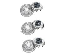Compatible Avec Philipss, HQ9, Compatible Avec Philipss, Norelcos Rasoir SpeedXL 8240XL, 8140XL, 8150XL, 8160XL, 8170XL, Séries 8100, 8200, 9100 Têtes De Rechange Lames(3pcs)