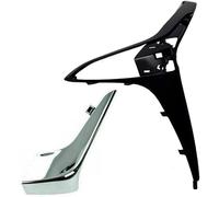 Compatible avec Piaggio 1B001335+1B001337 Kit déflecteur + protection chromée gauche compatible avec Liberty IGET 50-125 - 150