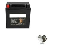 Compatible avec Piaggio Fly 4T (M53100) 100 2005 A 2009 Batterie Bosch DÉJÀ PRÊTE À l'emploi YB9-B Batteries 12V 9AH 9 AMP Moto Scooter Complet M4F250 136X76X134MM