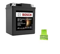 Compatible avec Piaggio Medley 4T IE ABS E5 125 pour année 2021 à 2022 Batterie Bosch YTX7L-BS FA1010 en gel Sla prête pour l'utilisation de batteries actives 6 Ah 12 volts 130 x 70 x 113 mm