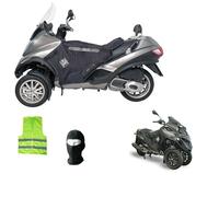 Compatible avec Piaggio MP3 500 Hybrid Business dal 2014 al 2022 Couvre-Jambes R062W-X TERMOSCUDO Tucano Urbano Couverture Thermique IMPERMÉABLE Interne en Fourrure ECO SPÉCIFIQUE pour Scooter