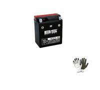 Compatible avec Piaggio Vespa Primavera 4T 4V (C53100) 50 2013 a 2017 Batterie BS BTX7L-BS 12V/6AH (YUASA YTX7L-BS) Batteries pour Moto Scooter COMPLÈTE DÉJÀ PRÊTE À Assembler 113X70X130MM