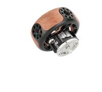 Compatible avec poignée latérale à Fixation par Rosette - Adaptateur de vis M6 1/4", poignée d'extension à rotule Circulaire for Cage Reflex numérique(M6 Screw Type)