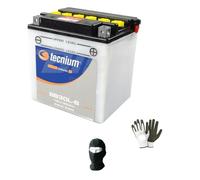 Compatible avec Polaris Sportsman 700 dal 2002 al 2003 Batterie YB30L-B TECNIUM BB30L-B FOURNIE COMPLÈTE pour Utilisation Batteries 30 AMPÈRE 12 Volt 168X132X176MM
