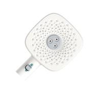 Compatible avec pomme de douche à main pressurisée, interrupteur un bouton entre quatre Modes d'eau, brume douce(White)