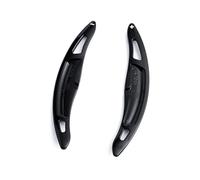 Compatible Avec Porsche 911 991 Series 2017 2018 1 Paire De Garnitures D'extension De Palettes De Changement De Vitesse De Volant Noir Brillant