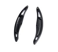 Compatible Avec Porsche Pour Cayenne Coupé 2020 2021 2022 2023 Accessoires Auto Palettes De Changement De Vitesse Au Volant Autocollants D'extension(Carbon Fiber Look)