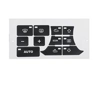 Compatible Avec Pour A3 8P 2003 2004 2005-2011 2012 Kit Réparation Bouton Tableau Bord Intérieur Voiture Autocollants Commutateur Contrôle Climatisation A/C