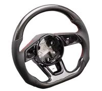 Compatible Avec Pour A3 8Y A4 B9 S3 S4 S5 A5 RS4 RS3 Accessoires De Volant En Fibre De Carbone Peut Être Équipé De Boutons Palettes De Changement De Vitesse volant voiture