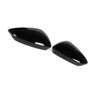 Compatible avec Pour A3 S3 RS3 8Y 2021 2022 2023 2024 Remplacement Du Capuchon De Rétroviseur Latéral De L'aile Garniture Du Boîtier rétroviseurs(Noir)