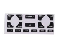 Compatible Avec Pour A4 B6 2000 2001 2002 2003 2004 2005 2006 Stéréo Usé Bouton De Pelage Réparation Autocollants Décoration Boutons