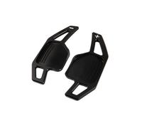 Compatible avec pour A4 S4 B8 8K 2009 2010 2011 2012 2 Pièces Palettes Changement Vitesse Voiture Rallonge Palette Voiture Palettes Volant Extension Manettes Vitesse Volant Pagaie Extension(Black)