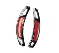 Compatible Avec Pour Cayenne 2015 2016 2017 2018 2019 2020 2021 2022 911 Pour Carrera 991 Palettes Changement Vitesse Volant Rallonges De Vitesses d'extension palette volant(Noir)