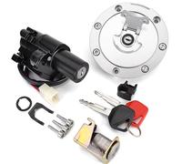 Compatible Avec Pour CBR600RR 2003 2004 2005 2006 Interrupteur D'allumage Bouchon Gaz Carburant Clé Verrouillage OEM : 55V-82501-00 3LY-82501-00 Verrou Contact Moto
