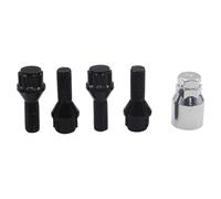 Compatible Avec Pour E30 E36 E46 2006 2007 2008 2009 2010 2011 2012 2013 1 Jeu M12 X 1,5 4 + 1 Boulon De Verrouillage De Roue En Alliage D'aluminium, Vis De Pneu, Écrou goujon vis de roue