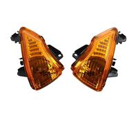 Compatible avec pour ER6N pour ER6F pour ER6R 2009 2010 2011 Clignotant Avant De Moto Indicateurs pour Moto(Orange)
