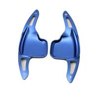 Compatible avec pour F06 F12 F13 2012 2013 2014 2015 2016 2017 Extension De Levier De Vitesse pour Volant De Voiture en Aluminium Palette Changement Volant(Blue)