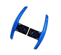 Compatible avec pour F15 X5 M 2014 2015 2016 2017 2018 2019 pour F16 X6 M 2015 2016 2017 2018 2019 Palettes Changement Vitesse De Voiture Manette De Vitesse Au Volant Palettes Lame de Voiture(Blue)