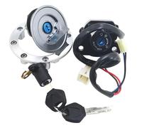 Compatible Avec Pour FZ6R 2009 2010 2011 2012 2013 2014 Pour FJR1300 2004 2005 2006 2007 2008 2009 2010 Kit De Verrouillage De Commutateur D'allumage De Moto clé de contact de moto