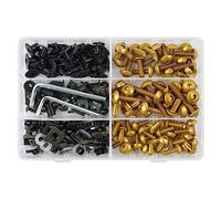 Compatible Avec Pour S1000R Pour S1000RR HP4 253 Pièces Kits Complets De Boulons De Carénage De Moto Clips Corps Écrous Vis Attaches Pièces Modifiées Écrous et boulons