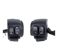 Compatible Avec Pour Sportster 883 1200 Pour V-Rod 1"25 Mm Avec Faisceau De Câbles Bouton De Clignotant Guidon Les Commutateurs De Commande De Guidon De Moto Interrupteur de moto