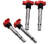 Compatible Avec Pour TT Pour Q3 Pour Q5 Pour R8 Pack De Bobines D'allumage Ensemble De Bobines De Crayon Pièce De Rechange 06E905115ABCDE 07K905715F Bloc Bobines(4pcs)