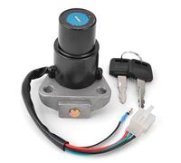 Compatible Avec Pour XT600EH 3TB 1990 1998 Pour XT600EN 3UW 1990 1995 Pour XT600KH 3TB 1991 1995 OEM:2MA-82501-01 Clé De De Moto Clé contacteur d'allumage