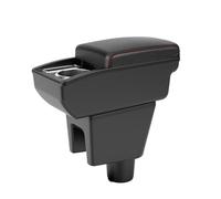 Compatible Avec Proton Pour SAGA FLX/FL/BLM 2008-2019 Accessoires Spéciaux De Voiture Boîte D'accoudoir De Console Centrale Avec Rangement Pour Porte-gobelet(A3 Black white NOUSB)