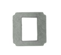 Compatible Avec Purerobo, Robot De Nettoyage De Vitres, Serpillière En Tissu Haut De Gamme, Lingettes De Nettoyage Carrées, Accessoire Compatible Avec Les Modèles W-S3 W-S8S W-S3S(Gray 1Pcs)