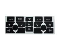 Compatible Avec Q7 Pour 4L 2003 2004 2005 2006 2007 2008 2009 2010 2011 2012 2013 2014 Autocollant De Réparation De Bouton Audio CD Autocollant de réparation de volant