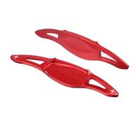 Compatible avec R8 RS3 RS4 RS5 2017 2018 Volant Paddle shift Extension de changement de vitesse de voiture Palette au Volant(Red)