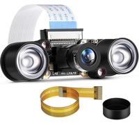 Compatible Avec Raspberry P Caméra Vidéo Hd Avec Capteur Ov5647 5Mp De Vision Jour Et Nuit Caméra Infrarouge À Vision Nocturne Compatible Avec Raspberry Pi/Rpi/ 3/ B/B+/ 2/1/ Zero/Zero W