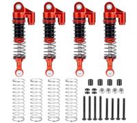 Compatible avec Redcat pour Ascent 1/18 Pièces De Mise À Niveau pour Voiture À Chenilles Radiocommandée 4 Amortisseurs en Alliage D'aluminium Amortisseur RC
