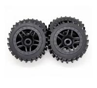 Compatible avec Redcat pour Team pour Kyosho pour HSP pour Carson pour Hobao 17 Mm Moyeu Jante Pneus Pneu 1/8 Tout-Terrain Voiture RC pour Buggy Pneu Caoutchouc RC