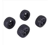 Compatible avec Remo pour Hobby Smax 1621 1625 1631 1635 1651 1655 1/16 Pièces De Mise À Niveau pour Voiture Télécommandée 4 Pneus en Caoutchouc Et Jantes P6973 RC Pièces
