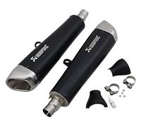 compatible avec/remplacement pour 1200 R/RS THRUXTON - 16/23 / SPEED TWIN - 19/20- PAIRE SILENCIEUX TITANE AKRAPOVIC / 1811-3942