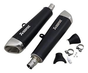 compatible avec/remplacement pour 1200 R/RS THRUXTON - 16/23 / SPEED TWIN - 19/20- PAIRE SILENCIEUX TITANE AKRAPOVIC / 1811-3942