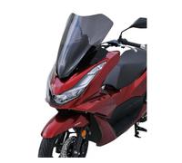 compatible avec/remplacement pour 125/150 PCX -21/24- BULLE PARE BRISE SPORT TOURING ERMAX NOIR CLAIR -ST01T18