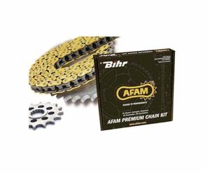 compatible avec/remplacement pour 125 ROADWIN - 04/06 - KIT CHAINE 14/42 AFAM / 3040588