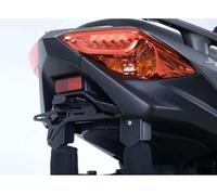 compatible avec/remplacement pour 125 X-Max / 300 X-Max - SUPPORT DE PLAQUE R&G Racing / LP0236BK