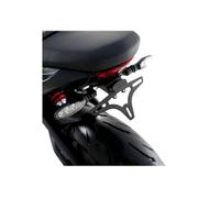 compatible avec/remplacement pour 660 DAYTONA - 23/25 - SUPPORT DE PLAQUE R&G Racing / LP0381BK