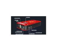 Compatible avec/Remplacement pour Booster de batterie BS BATTERY Power Box PB-02 avec chargeur USB / 700559