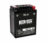 Compatible avec/Remplacement pour COMPATIBLE 1000 CBR F / 750 1100 GSXF / 750-800 DR S/SAVAGE - BATTERIE BS BB14L-B2 SLA / 300759