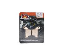 Compatible avec/Remplacement pour CR 125 / CR 250 / CRF 250 / CRF 450 - PLAQUETTES FREIN ARRIERE MOTO MASTER / 094321