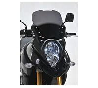 compatible avec/remplacement pour DL 650 V-STROM - 17/24 - BULLE SPORT ERMAX NOIRE CLAIRE / 0304V73