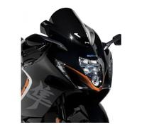 compatible avec/remplacement pour GSXR 1340 HAYABUSA 21/25 - BULLE PARE BRISE SAUTE VENT AEROMAX ERMAX NOIR FONCE / 0704Y86