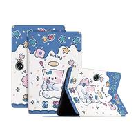 Compatible avec/remplacement pour OnePlus Pad/Pad 2 en cuir PU Flip Stand magnétique portefeuille mignon peinture étui LSKTPB (1)